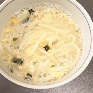 お吸い物の素で♡ふわふわ卵うどん